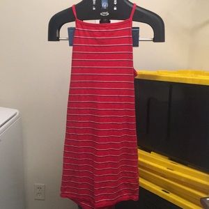 Garage Striped Red Sundress